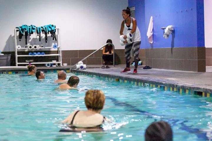 Aqua class at a VASA Fitness
