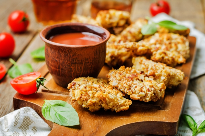 Vasa Post - Baked Cauliflower Breaded Chicken Nuggets