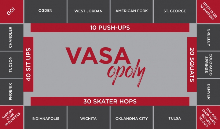 Vasa Post - VASA-Opoly Workout