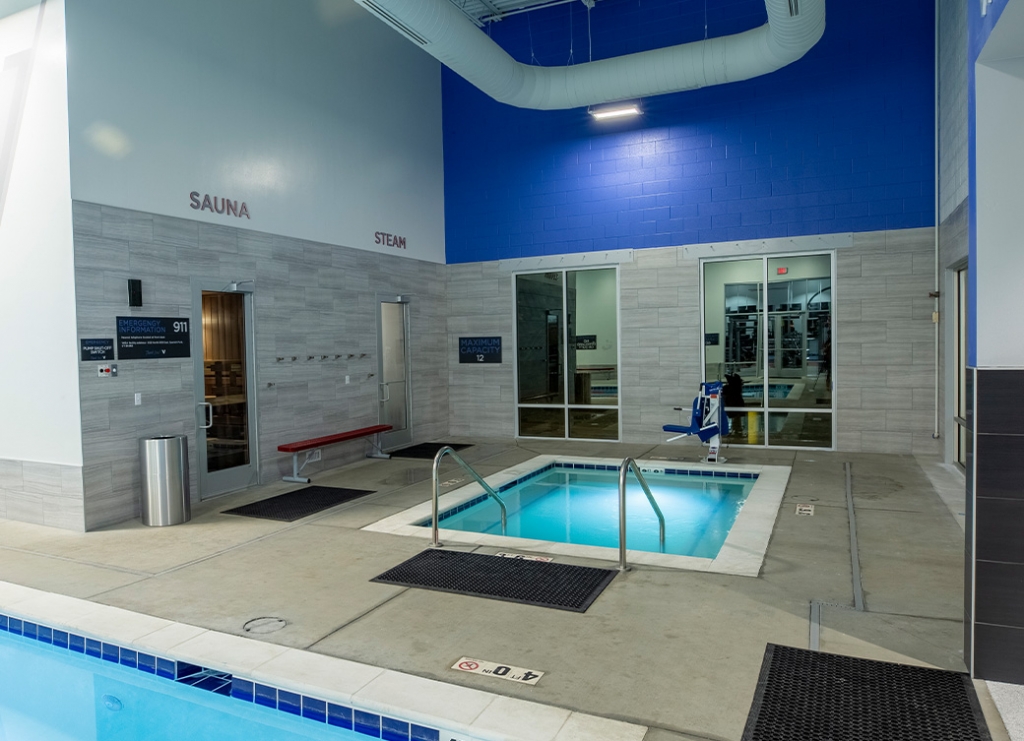 Vasa Fitness Amenities Spa, Sauna, & Steam