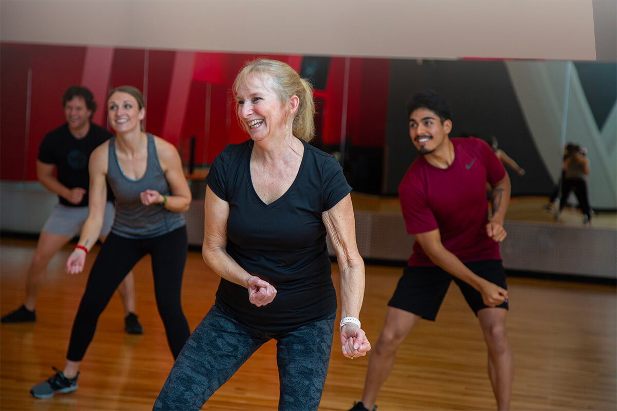 Wellness Reimagined, A group class at Vasa Fitness 